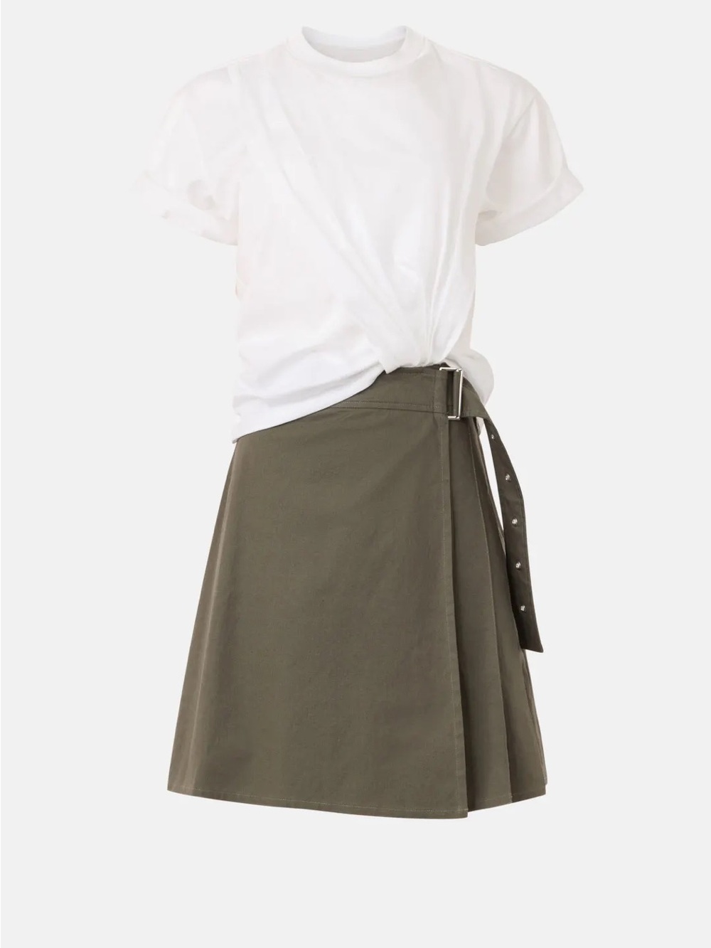 Utility DRESS by designer Philip Lim, XXL, skirt/ringer tee as one piece - Picture 8 of 11